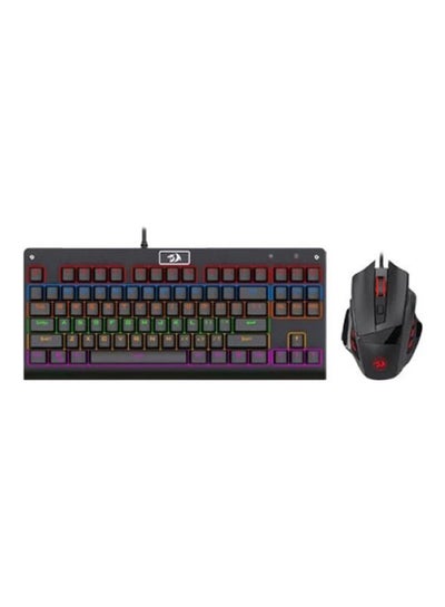 اشتري Rainbow Gaming Mechanical Keyboard Blue Switch & Redragon M609 Gaming Mouse 3,200 DPI في مصر