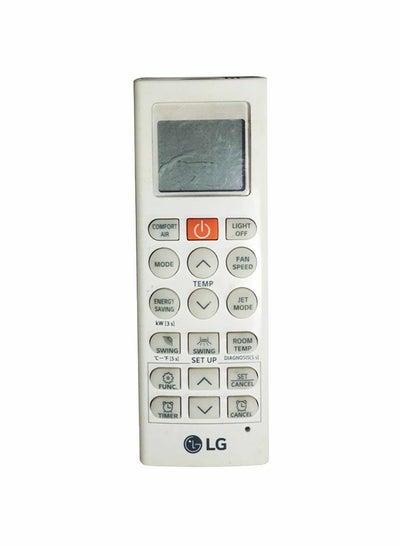 Buy Remote Control For LG Air Conditioner White in Saudi Arabia