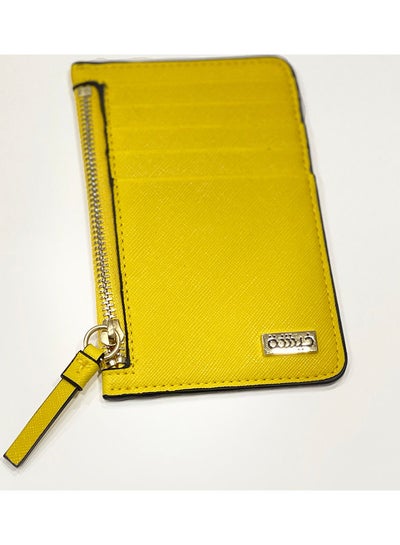 اشتري Fashion Unisex Wallet أصفر في السعودية