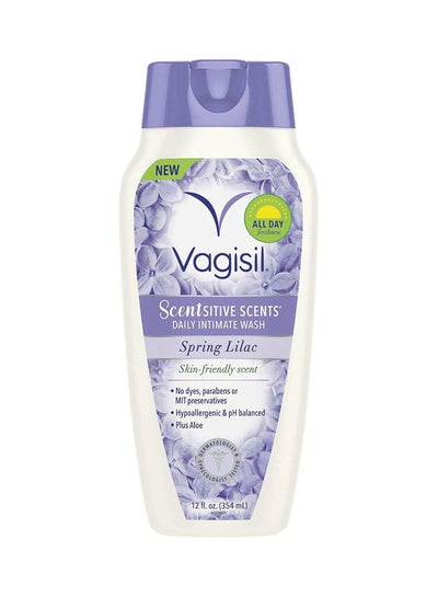 Buy Scentsitive Scents Spring Lilac Daily Intimate Wash 354ml in UAE