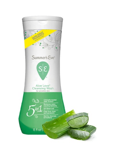 Buy Aloe Love Cleansing Wash 444ml in Saudi Arabia