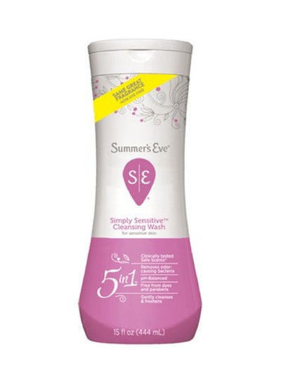 Buy Simply Sensitive Cleansing Wash 444ml in UAE