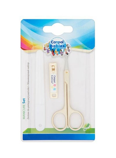 Buy 3-Piece Metal Baby Manicure Set in Egypt
