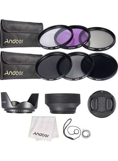 Buy 13-Piece Lens Filter Set Black/Clear/White in UAE