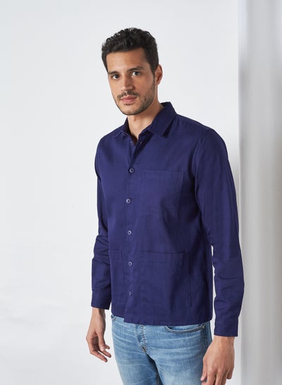 Buy Basic Shacket Navy in UAE