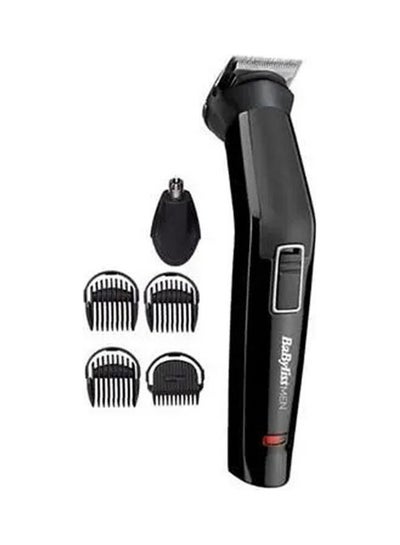 Buy 6 In 1 Men Multi Trimmer, Long-Lasting Precision With Stainless Steel Blades, Comfortable Grip With Lightweight 410 Grams, Clean Trim With Washable Cutting Attachments - MT725SDE, Black Black in Saudi Arabia