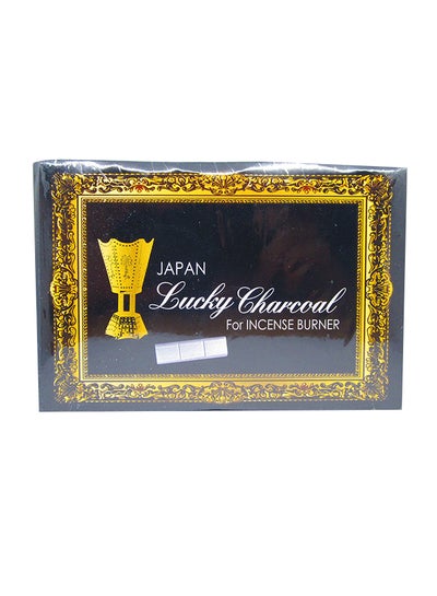 Buy Japan Lucky Charcoal For Incense Burner Silver 400grams in UAE