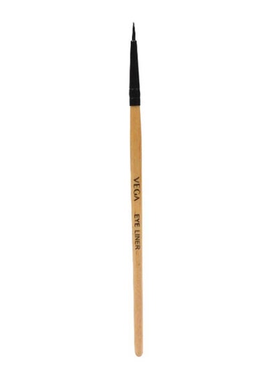 Buy Perfect Eye Liner Brush Beige/Black in UAE