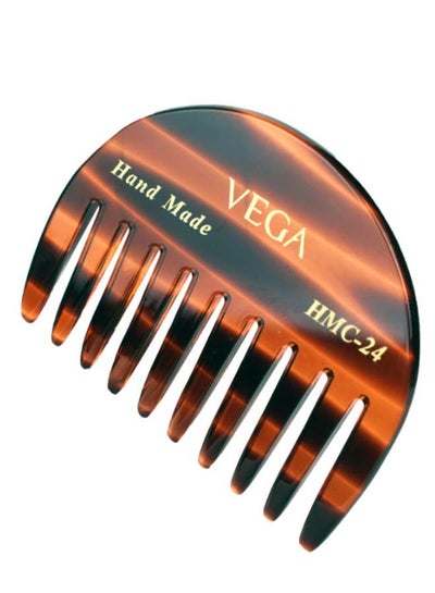 Buy Moon Shampoo Comb Black/Red 8 x 4cm in UAE