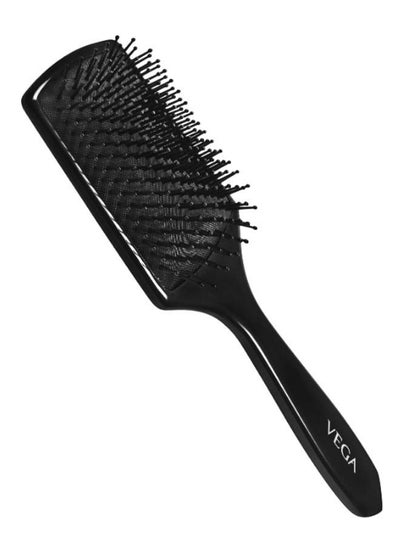 Buy Paddle Hair Brush Black 20.5 x 6 x 3cm in UAE