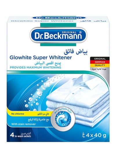 Buy Glow White Super Whitener 4 Sheets 40grams in Saudi Arabia