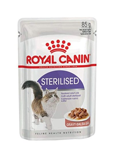 Buy Sterilised Gravy-Salsa-SAS Wet Food Brown 85grams in Saudi Arabia