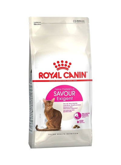 Buy Feline Health Nutrition Savour Exigent Dry Food Brown 2kg in UAE