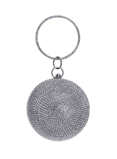 Buy Banquet Lady Fashion Handbag Keychain Silver in Saudi Arabia