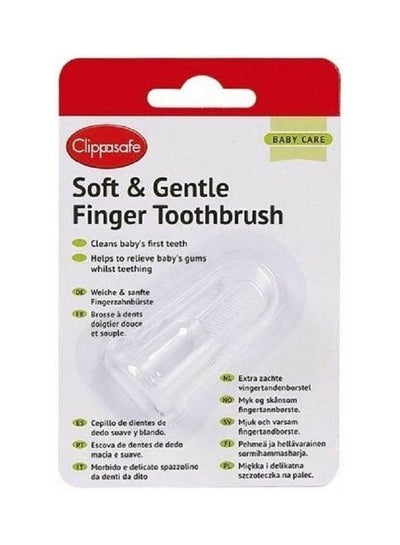 Buy Finger Toothbrush With Storage Case in UAE