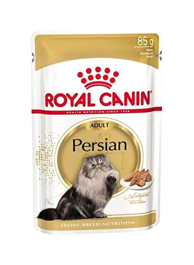 Buy Pack Of 12 Feline Breed Nutrition Persian Wet Food 85grams in Saudi Arabia