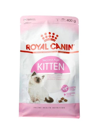 Buy Second Age Kitten Dry Food 400grams in Saudi Arabia