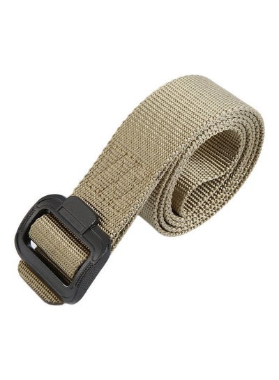 Buy Wide Strap Belt Beige in UAE