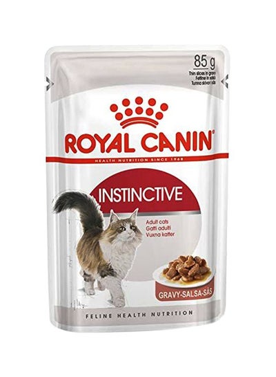 Buy 12-Piece Jelly Instinctive Wet Food 85grams in Saudi Arabia