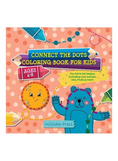 Buy Connect The Dots Coloring Book For Kids Ages 4-8 paperback english in UAE