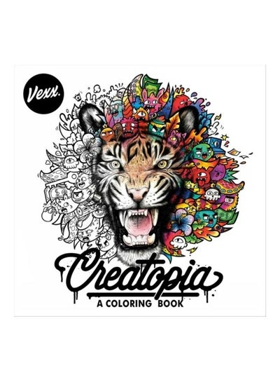 اشتري Creatopia: A Coloring Book paperback english في الامارات