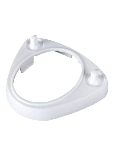 Buy Electric Toothbrush Base Stand White 8.5x7.5x2cm in Saudi Arabia