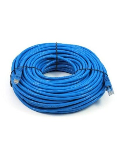 Buy Rj45 Cat5 Ethernet Lan Network Cable - 30 M blue in Egypt