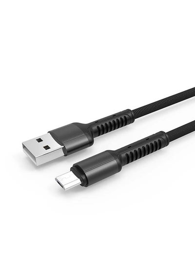 Buy Micro USB Charging Cable gray and black in Egypt