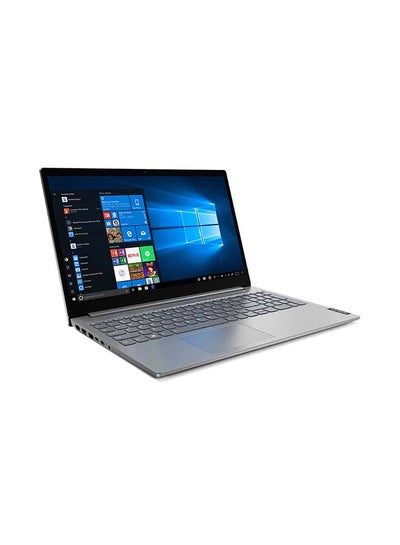 اشتري ThinkBook 15 IIL Laptop With 15.6-Inch Display, Core i5 Processer/4GB RAM/1TB HDD/2GB AMD Radeon 630 Graphics Card,Dos رمادي معدني في الامارات
