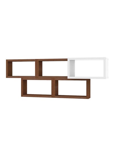 Buy Wall Shelf White/Natural 101X37X22cm in Egypt