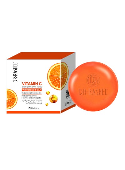 Buy Vitamin C Brightening And Anti-Aging Whitening Soap Orange 100grams in Saudi Arabia