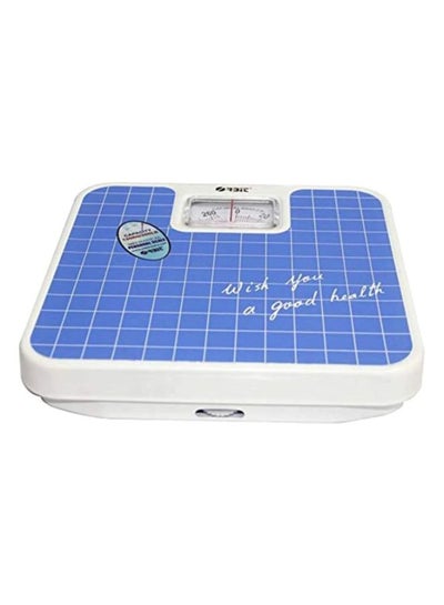 Buy Mechanical Personal Scale Blue/White in Saudi Arabia