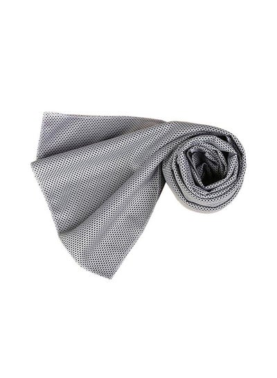 Buy Ice Cold Chilly Pad Cooling Towel Silver 81 x 33cm in Saudi Arabia