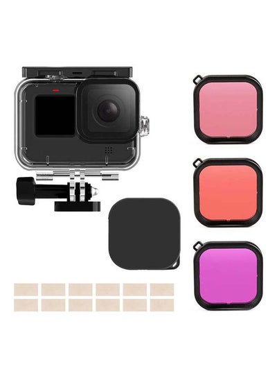 اشتري 17-In-1 Action Camera Accessories Compatible For Gopro Hero 9 Camera Black في الامارات