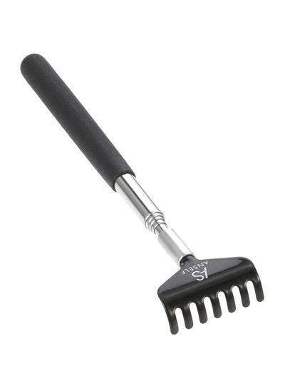 Buy Telescopic Back Scratcher Black/Silver 68cm in UAE