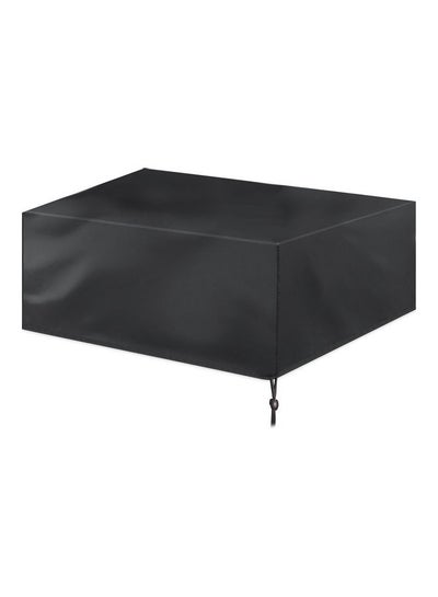 Buy Waterproof Patio Furniture Cover Black 213x132x74cm in Saudi Arabia