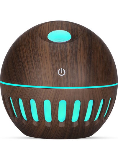 Buy Ultrasonic Aroma Humidifier 220W Dark Brown in Egypt