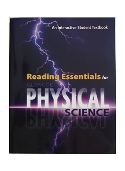 Buy Glencoe Physical Science, Reading Essentials, Student Edition Paperback English by Mclaughlin - 2011 in Egypt