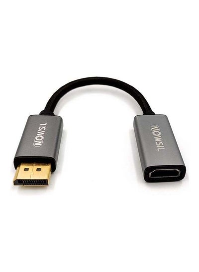 اشتري محول DP إلى HDMI أسود في الامارات