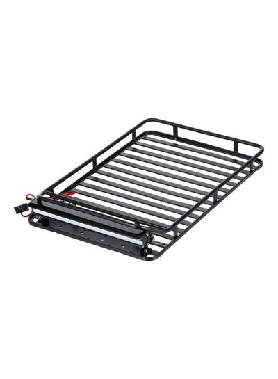 اشتري Steel Roof Rack Luggage Carrier For TRX4 SCX10 RC4WD GEN8 Axial Scxiii D90 RC Car 23.7x15.6x2.1cm في الامارات