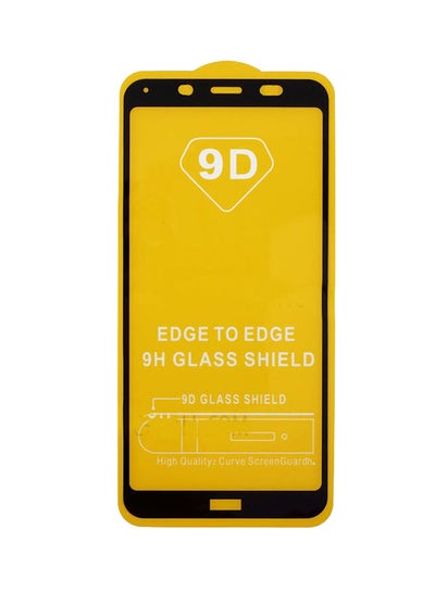 Buy 9D Edge To Edge Tempered Glass For Xiaomi Redmi 7A Black/Clear in UAE
