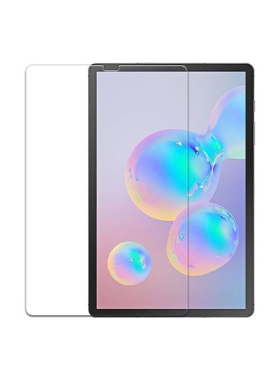Buy Tempered Glass Screen Protector For Samsung Galaxy Tab S6 T860/T865 Clear in Saudi Arabia