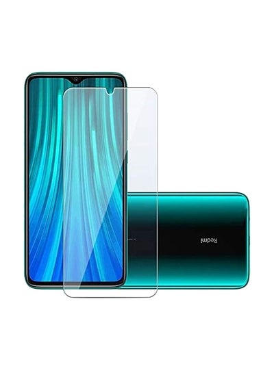 Buy Tempered Glass For Xiaomi Redmi Note 8 Clear in Saudi Arabia