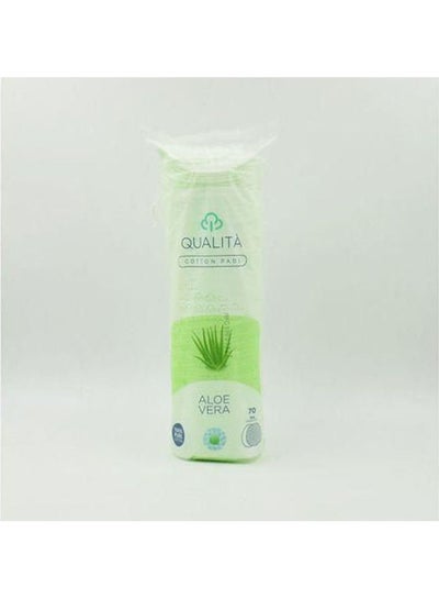 Buy 70 Pieces  Make Up Cotton With Aloe Vera in Egypt