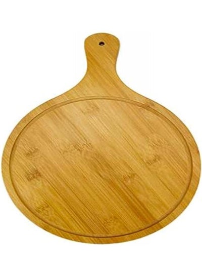 Buy Wooden Pizza Serving Plate Brown 11.4inch in Egypt