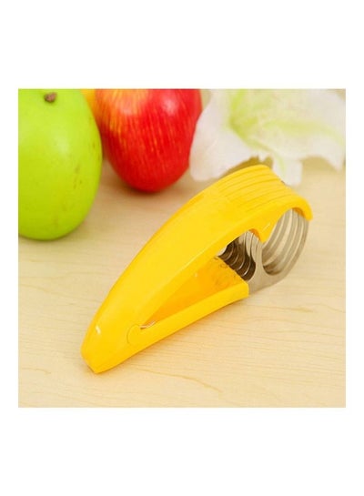 اشتري Stainless Steel  Banana Slicer أصفر 5.5x4.5x18سم في الامارات