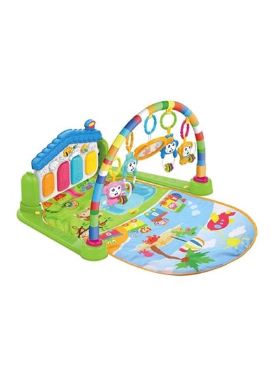 Buy Piano Playmat With Rattle Toy 84x45x65cm in Saudi Arabia