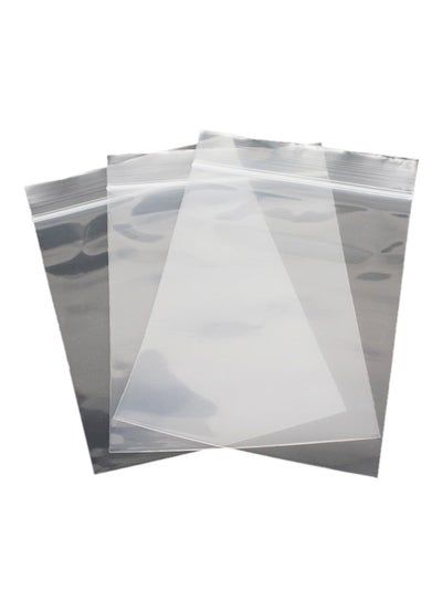 Buy 25-Piece Ziplock Bag Clear 4x6cm in Egypt