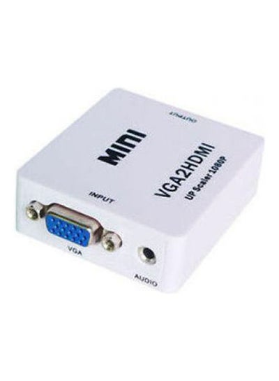 Buy 2B Convertor From VGA To HDMI White/Multicolour in Egypt