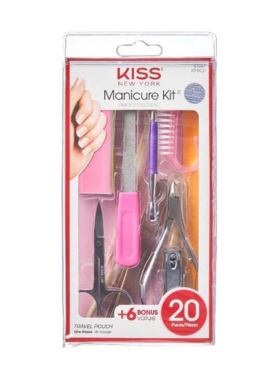 Buy 20-Pieces Professional Manicure Kit Multicolour in UAE